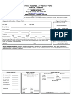 Quinton OPRA Request Form