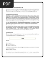 Presupuesto Cif