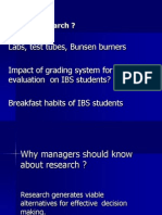 Labs, Test Tubes, Bunsen Burners Impact of Grading System For Internal Evaluation On IBS Students? Breakfast Habits of IBS Students