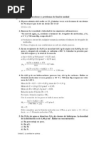 Química.2º Bachillerato - Masas Atómicas, Moles, Disoluciones, Estequiometría - Problemas Resueltos