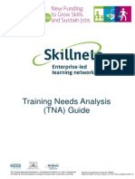 Training Needs Analysis (TNA) Guide