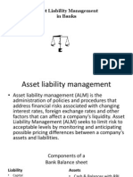 Asset Liability Management in Banks