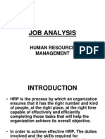 Job Analysis: Human Resource Management