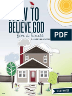 How To Believe God For A House Study Notes