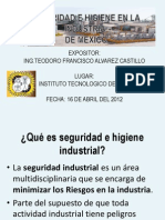 Ponencia Sobre Seguridad e Higiene Industrial