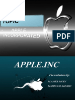 Apple Inc Presentation