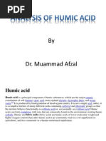 Analysis of Humic Acid (Final Version)