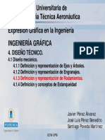 4-1-3 Definicion y Representacion de Rodamientos