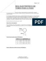 Control de Motor A Pasos