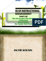 Jacob Kounin-Instructional Management Theory