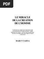 Le Miracle de La Creation de L'homme