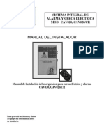 MANUAL - DEL - INSTALADOR Cerco Electrico PDF