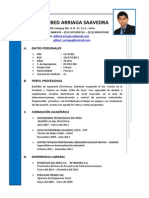 CV Gilbert Arriaga PDF