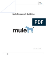 Mule Framework Guideline