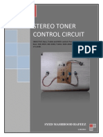 Stereo Toner Control Circuit