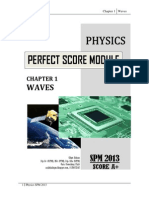 Perfect Score Chapter 1 Waves