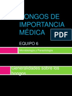 Hongos de Importancia Médica