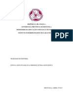 República de Angola Trabalho de Historia