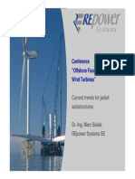 Repower - Offshore Foundations For Wind Turbines - Current Trends For Jacket Substructures