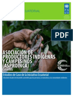 Estudios de Caso PNUD: ASOCIACIÓN DE PRODUCTORES INDÍGENAS Y CAMPESINOS (ASPROINCA), Colombia