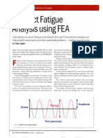 Conduct Fatigue Analysis Using FEA