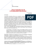 Inculturação Da Fé e Pluralismo Religioso