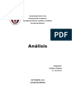 Analisis de Amparo