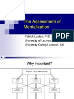 The Assessment of Mentalization