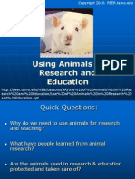 TM-4 Use of Animals in Research and Education