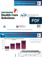 Coalition For Sensible Health Care Solutions: Choosing Private Market Solutions Over Government Reform