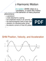 Simple Harmonic Motion Intro