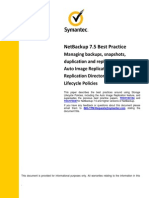 NetBackup 7.5 Best Practice - Using Storage Lifecycle Policies