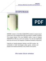 SIM508C GSM/GPRS+GPS Module: We Make Future Wireless