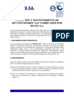 Manual de Operación y Mantenimiento GAV