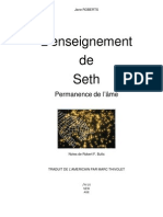 Jane ROBERTS Enseignement de Seth