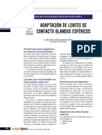 Adaptación Lente de Contacto Blando Esferico