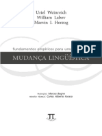 Fundamentos Empíricos para Uma Teoria Da Mudança Linguística