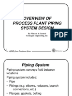 Process Plant Piping Overview