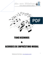 Tons Vizinhos & Acordes de Empréstimo Modal