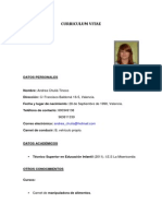 Curriculum Vitae Andrea