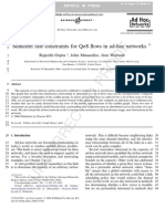 Proof: Su Cient Rate Constraints For Qos Ows in Ad-Hoc Networks