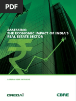 India Special Report - Assessing The Economic Impact of India's Real Estate Sector - CREDAI CBRE