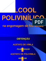 Alcool Polivinílico ENGOMAGEM