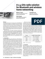 IEEE A 2.4 GHZ Radio Solution