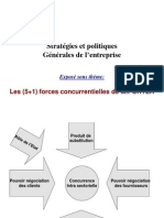 Stratégies Et Politiques Les (5 +T 1) Forces Concurrentielles de M.PORTER