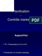 Planification Et Controle Marketing