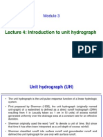 Introduction To Unit Hydrograph