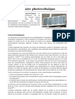 Module Solaire Photovoltaique