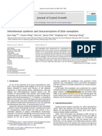 Solvothermal Synthesis and Characterization of ZnSe Nanoplates PDF