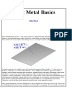 Sheet Metal Basics